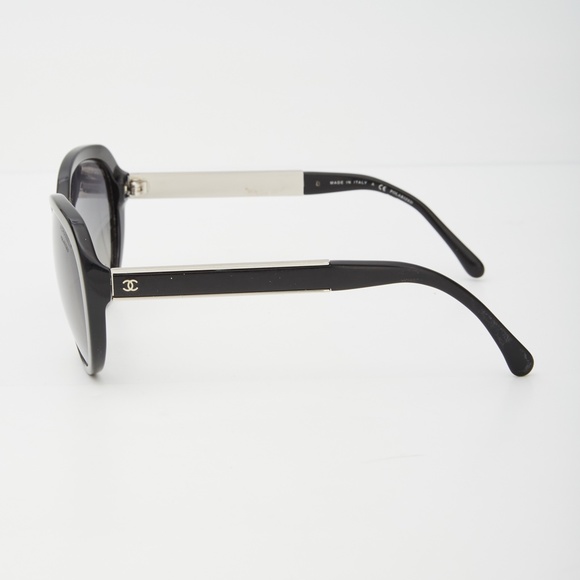 CHANEL INTERLOCKING CC LOGO CAT-EYE SUNGLASSES (5269) - Picture 2 of 9